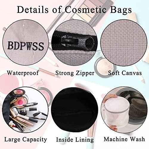 BDPWSS Funny Scuba Diving Gift Diving Makeup Bag Always Be Nice To A Diver We Know Places Where Nobody Will Find You Scuba Diver Gifts (Nice To A Diver)