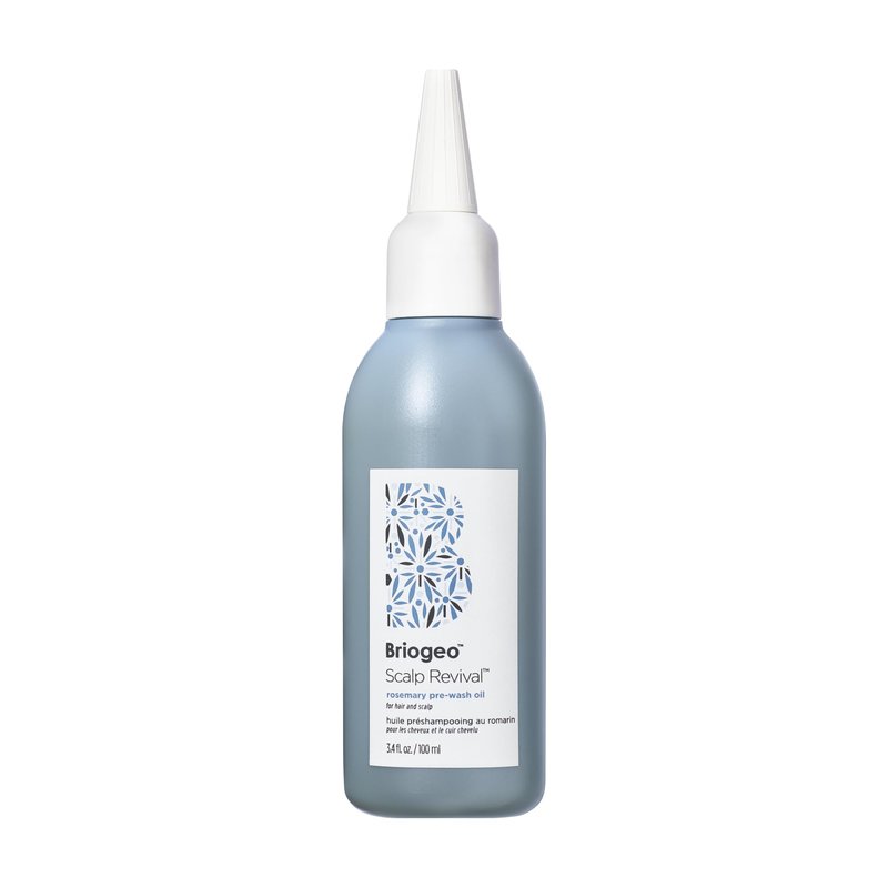 Briogeo Scalp Revival Rosemary Pre-Wash Oil | Moisturizing Scalp Treatment for Dry, Flaky, or Itchy Scalp | Strengthens Hair & Soothes Scalp | Vegan & Cruelty-Free | 3.4 oz