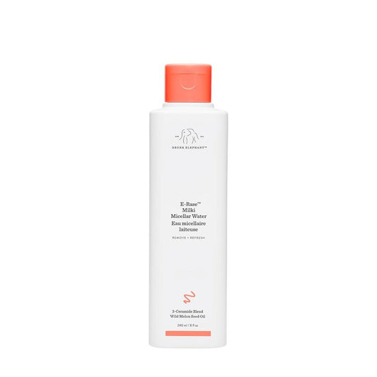 Drunk Elephant E-Rase Milki Micellar Water - Gentle No-Rinse Cleanser | 240 ml/8 fl oz - Cruelty-Free, Dermatologist-Tested