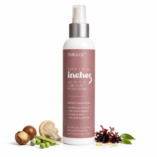 FABULOZ Hair Extension & Wig Leave-In Conditioner Spray, Keep Your Inches