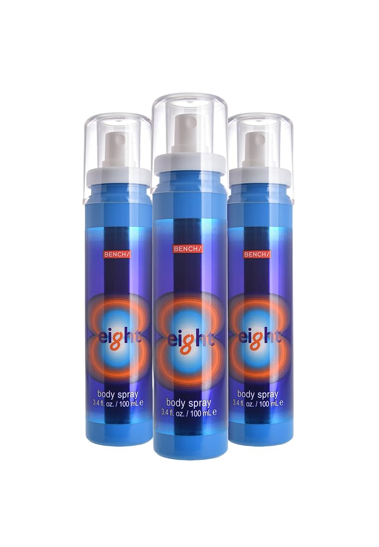 Bench Eight Body Spray 100ml (Pack of 3)