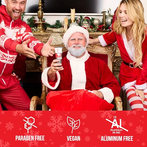 HAPPY NUTS Comfort Cream Deodorant For Men: Anti-Chafing Sweat Defense, Odor Control, Aluminum-Free Mens Deodorant & Hygiene Products for Men's Private Parts 2.25 oz. (Original)