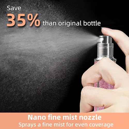 AB00GR 5ml Leather Perfume Atomiser Refillable, Bottom Fill Perfume Bottle, Portable and Leak-proof Suitable for Women and Men (AB00GR 5ml)