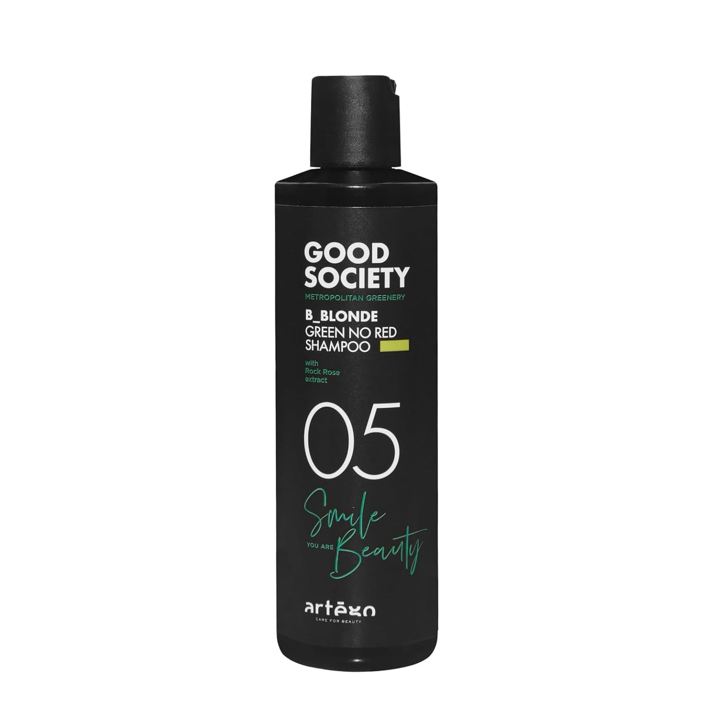 Artègo B_Blonde Green No Red Shampoo - Tone Neutralizing for Blonde, Brunette, & Bleached Hair | 8.5 fl oz