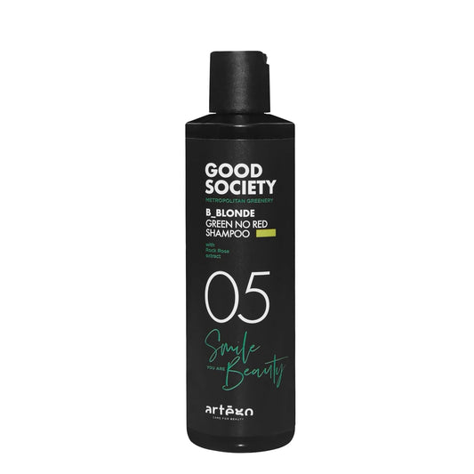 Artègo B_Blonde Green No Red Shampoo - Tone Neutralizing for Blonde, Brunette, & Bleached Hair | 8.5 fl oz