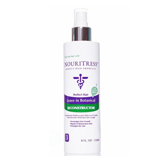 NouriTress Leave-In Botanical Reconstructor | Leave-In Conditioner | Moisturizing and Detangler | Repair Damage | Builds Strand Strength | Paraben Free | 8 Fluid Ounces