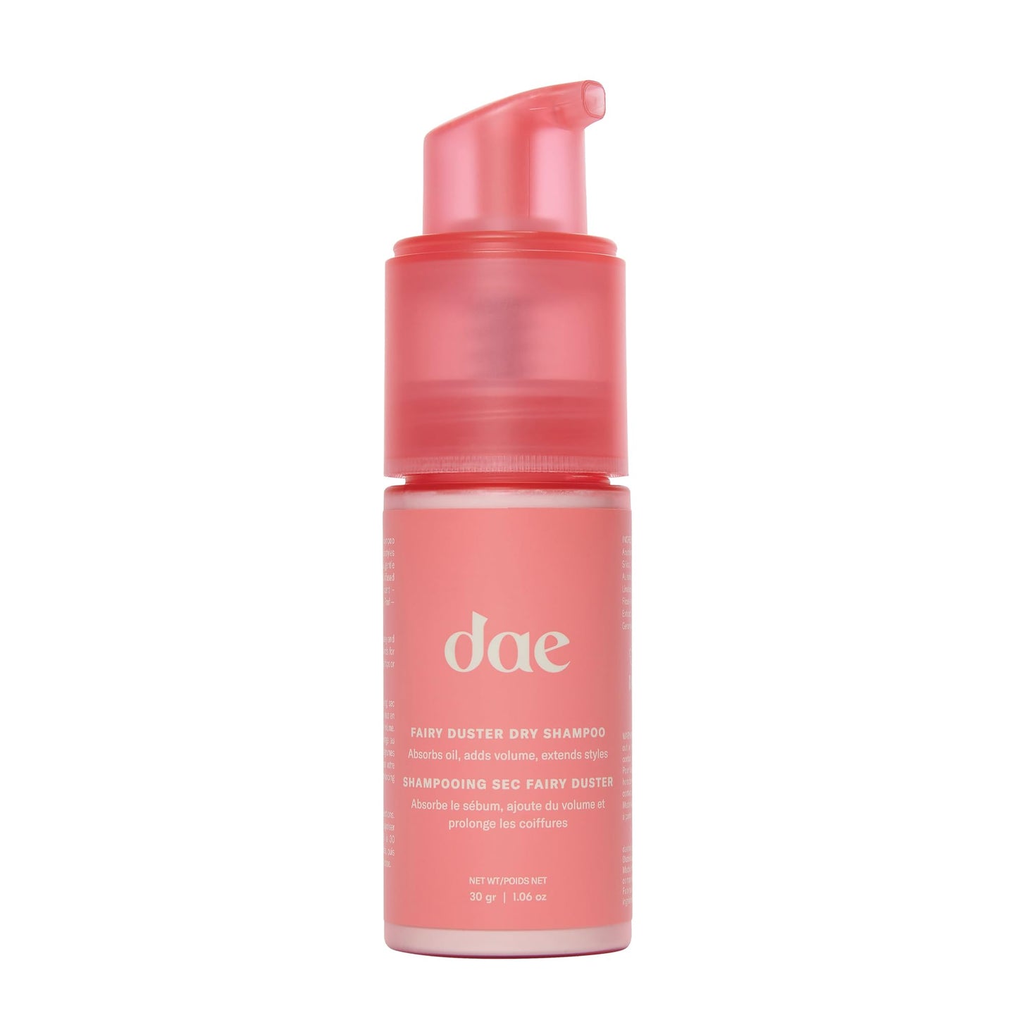 DAE Fairy Duster Dry Shampoo Powder - Non-Aerosol Natural Ingredients, Absorbs Oil & Refreshes Roots