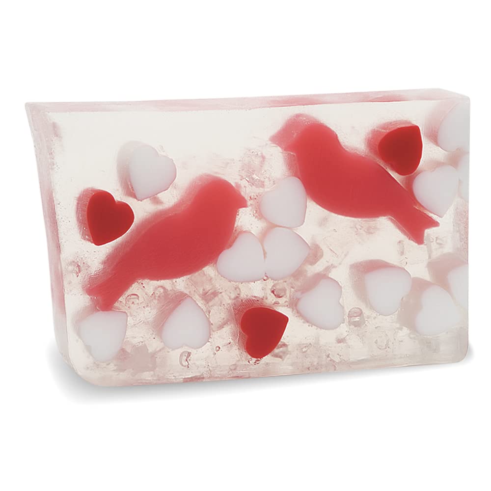Primal Elements Valentine’s Day Glycerin Assorted Soap Set | Soap for Hands, Body, or Face | - Pack of 8 (100 grams each)