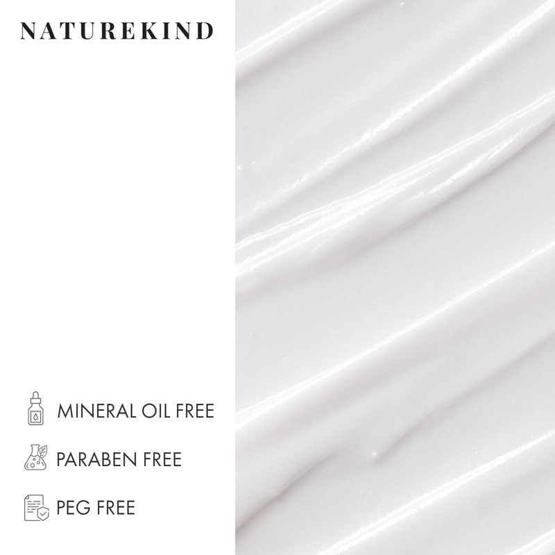 NATUREKIND Cica Panthenol Cream, 50,000ppm Panthenol, Centella Asiatica & Hyaluronic Acid, Barrier Repair Moisturizer for Dry, Sensitive Skin, Korean Skincare, 150g, 5.29 oz.