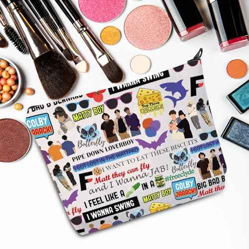 JNIAP Channel Video Makeup Bag Channel Video Gifts Team Orange Purple Blue Gifts Channel Video Merch (wanna swing mb)