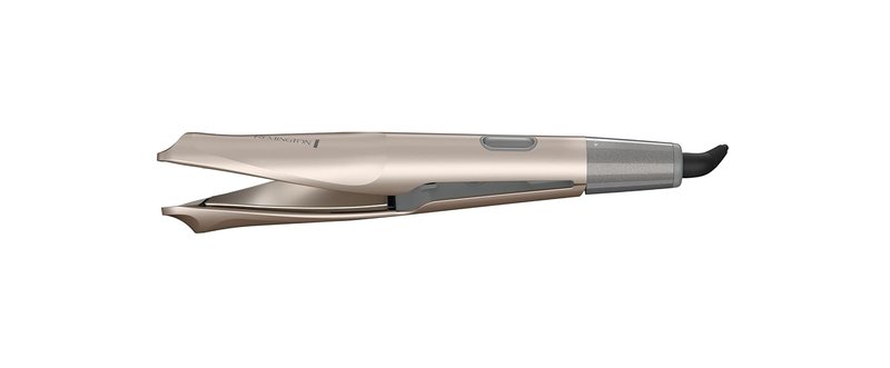 Remington Pro 1" Multi-Styler - Curling Iron & Straightener with Twist & Curl Technology | Color Care Protection, Champagne