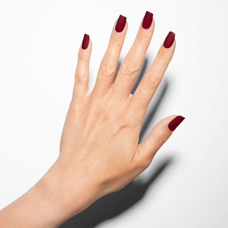 Morgan Taylor Nail Lacquer - Stand Out Red, Chip-Resistant & Fast-Drying | 0.5 Ounce