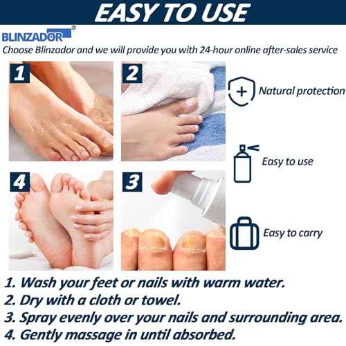 Toenail Treatment Extra Strength - Best Toenail Treatment Spray | Nail Treatment for Weak and Damaged Nails - Natural Plant Ingredients, Fast-Drying, Easy-To-Use | 1oz (30ml)