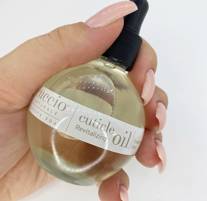 Cuccio Naturale Revitalizing Hydrating Cuticle Oil - Repair Damaged Skin & Nails - Vanilla Bean & Sugar - 2.5 Oz (Pack of 2)