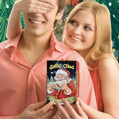 Manicure Set 8 In 1 - Christmas Stocking Stuffers for Men, Funny Christmas Gifts Box, Unique Womens Stocking Stuffers Teen Girls Boys Mom Dad Gift for Him Her Nail Clipper Kit Teenagers Wife Boyfriend