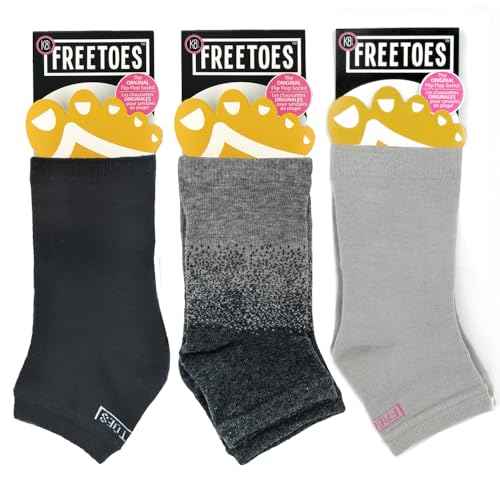 Freetoes Toeless Socks 3 pack