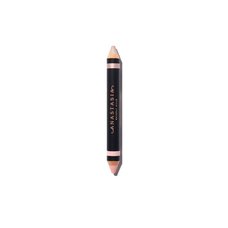 Anastasia Beverly Hills Highlighting Duo Pencil - Dual-Ended Eye & Brow Brightening Pencil for Defining Arches and Illuminating Eyes - Camille/Sand