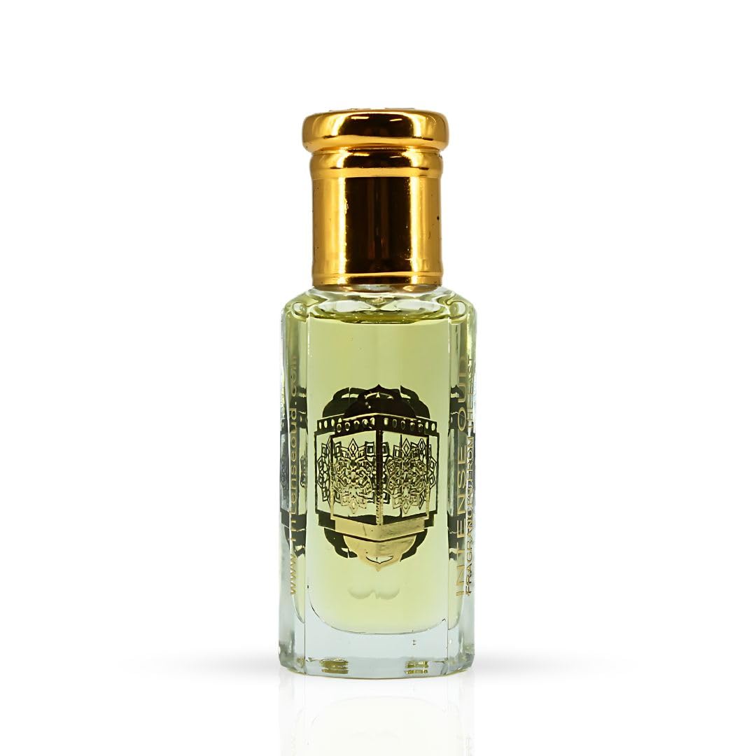 INTENSE OUD Vanilla Musk Long Lasting Arabian Perfume Oils for Women 12ML (0.40 OZ) Fragrance Oil with Rose, Vanilla & Soft Musk Notes - Concentrated Perfume Oil & Valentines Day Gift With Black Box