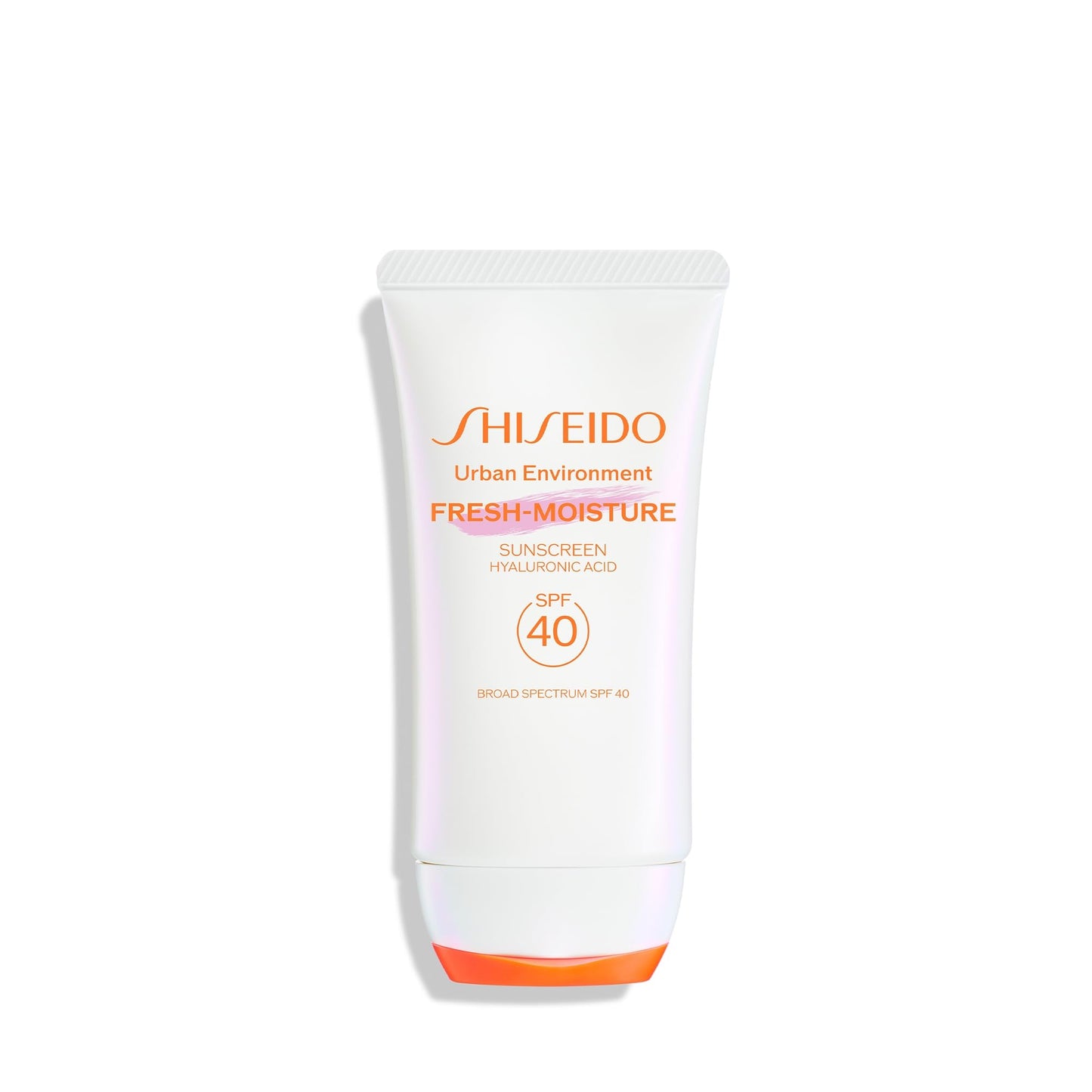 Shiseido Urban Environment Fresh-Moisture Sunscreen SPF 40 - Protects Against UVA/UVB Rays & Pollution - 12-Hour Hydration - Water Resistant for 40 Minutes - Non-Comedogenic - 50 mL