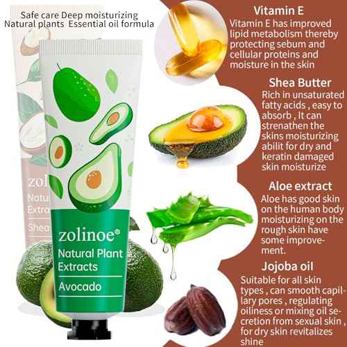 20 Pack Hand Cream Bulk for Dry Cracked Hands, Stocking Stuffers, Bridesmaid Gifts,Thank You Gifts,Christmas Gifts for Women,Natural Plant Fragrance Mini Hand Lotion Travel Size