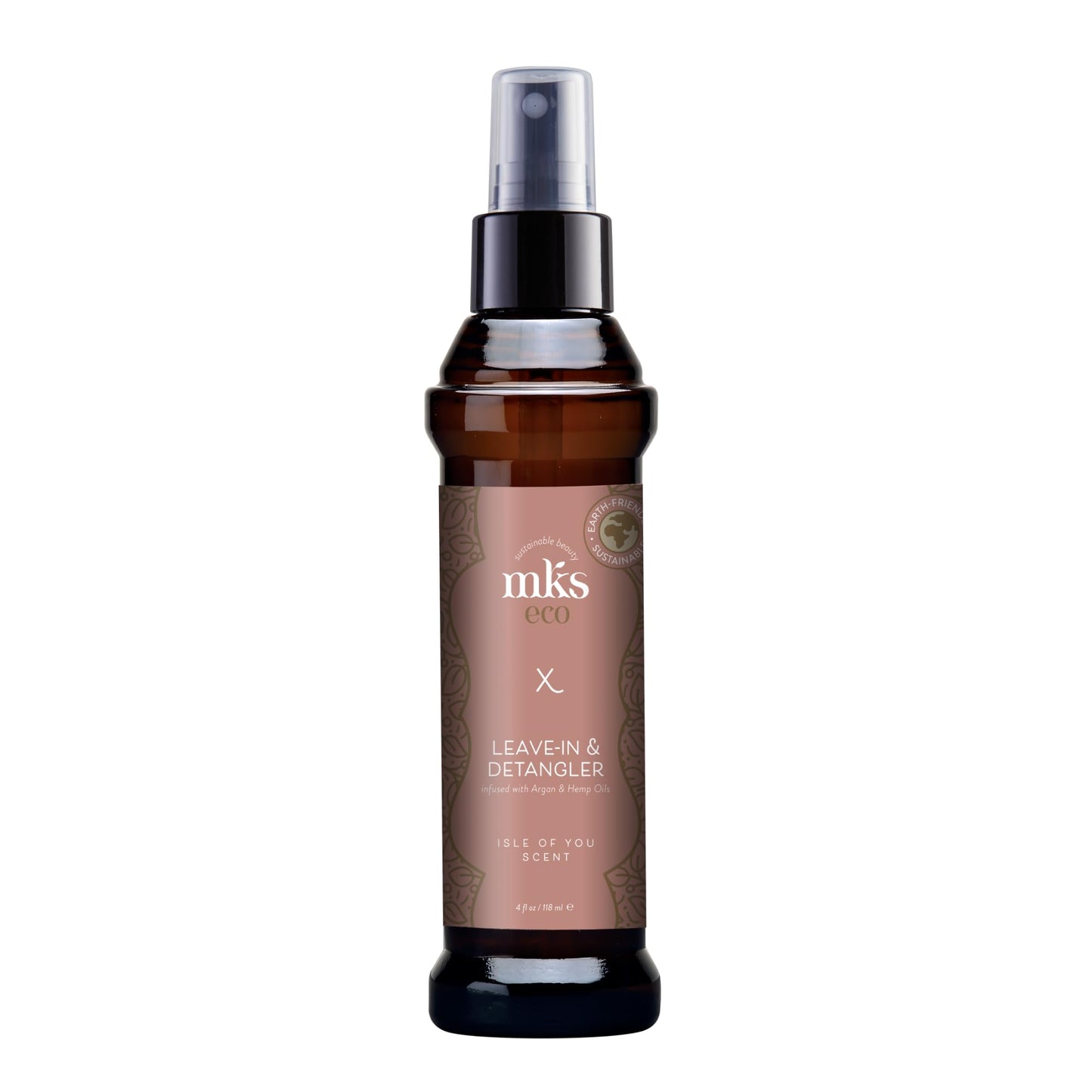 MKS eco X, Isle of You Scent - 4 fl oz - Leave-In Treatment & Detangler - Moroccan Argan Oil, Hemp Seed Oil - Vegan & Cruelty Free