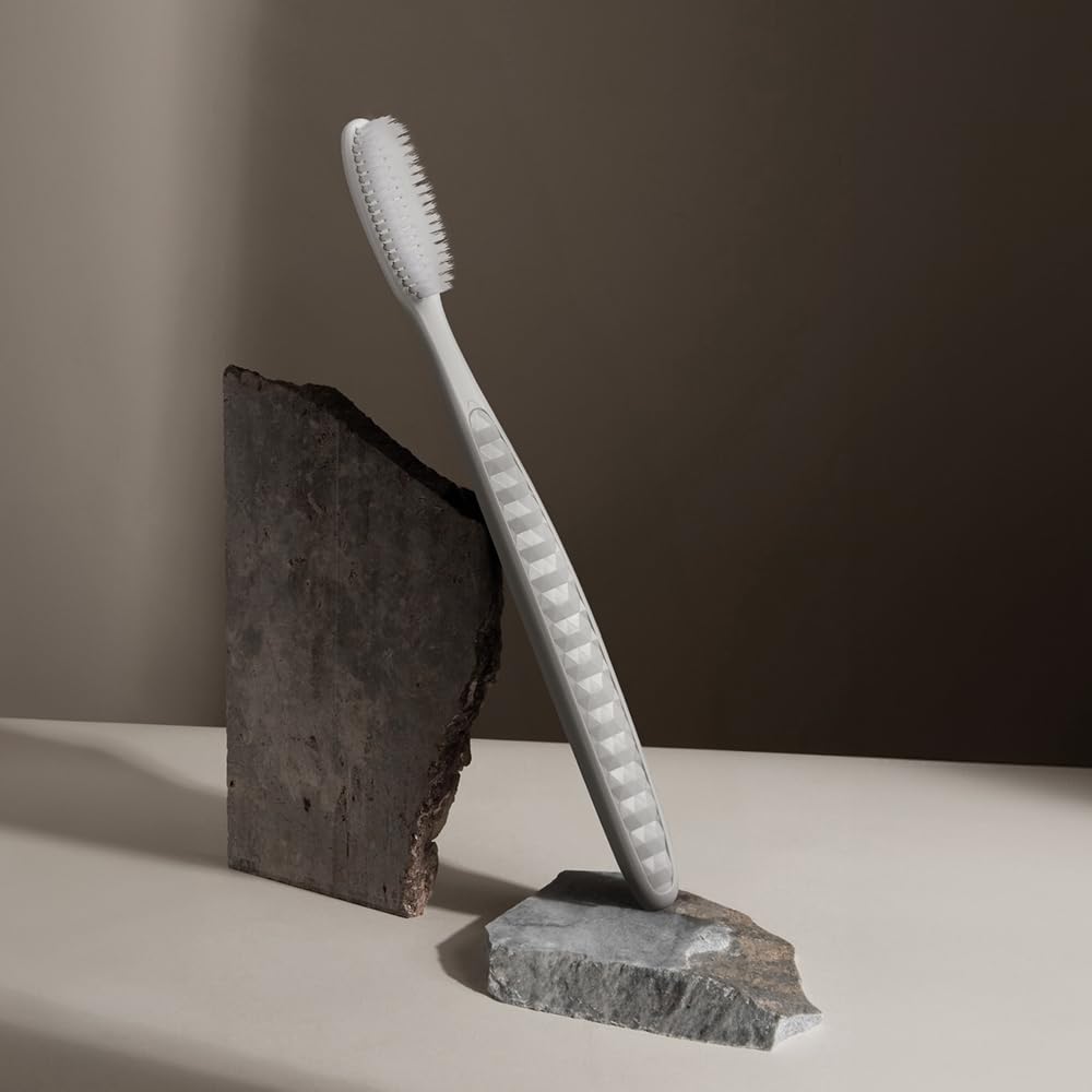 WANGTA Basic Stone – Extra Large Toothbrush – 1.6 inch (4 cm) Wide Head | 4,000 Bristles for Deep Cleaning & Gum Care | Made in Korea Premium Oral Care (10 Pack)