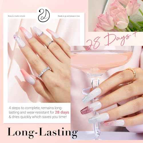 AZUREBEAUTY Dip Powder Nail Kit with Electric Nail Drill, 24 Colors Nude Pink Glitter Nail Powder Starter Kit with Dip Liquids Base Top Coat Activator Portable Manicure French Nail Art Essential Set