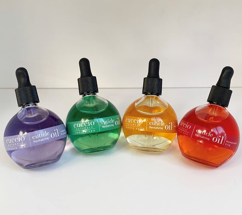 Cuccio Naturale Revitalizing Hydrating Cuticle Oil - Repair Damaged Skin & Nails - Vanilla Bean & Sugar - 2.5 Oz (Pack of 2)