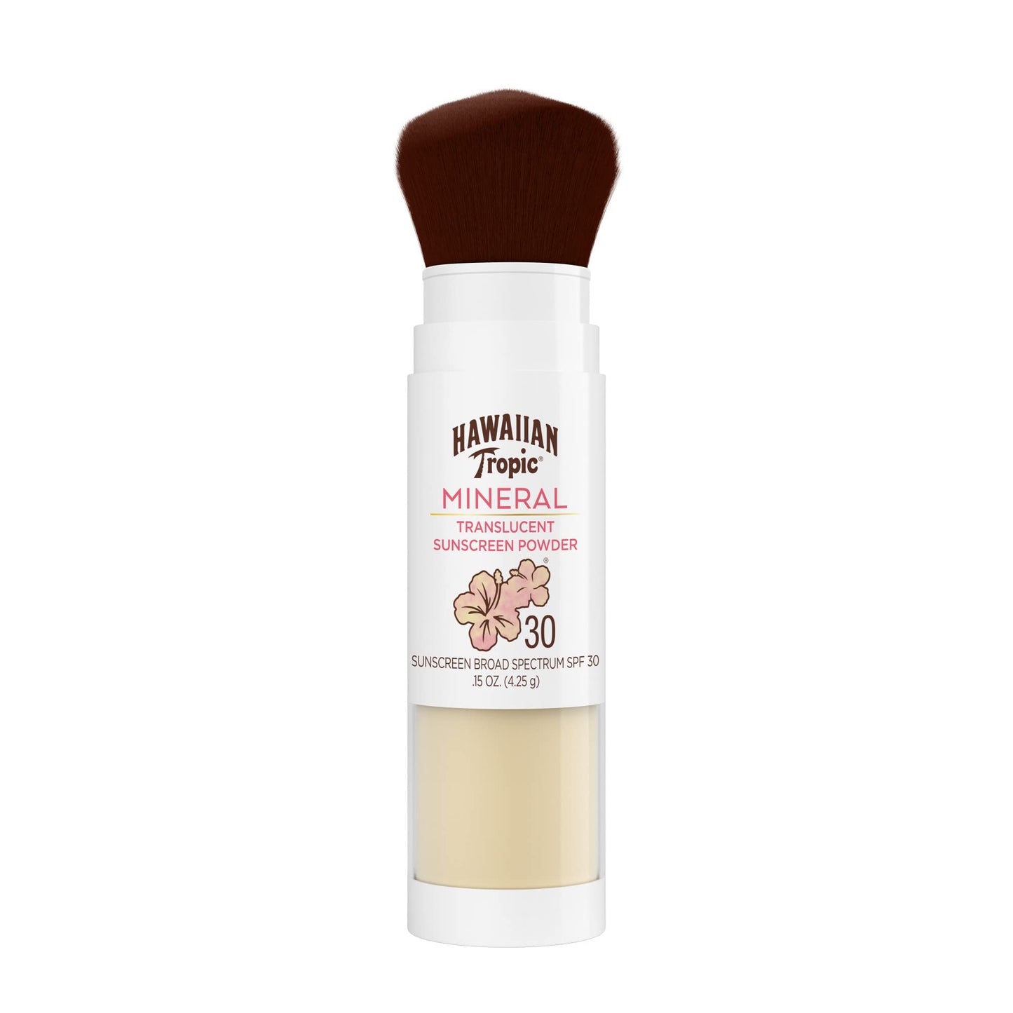 Hawaiian Tropic Mineral Powder Sunscreen Brush SPF 30 | SPF Powder Sunscreen for Face & After Sun Body Butter with Coconut Oil, 8oz | After Sun Lotion