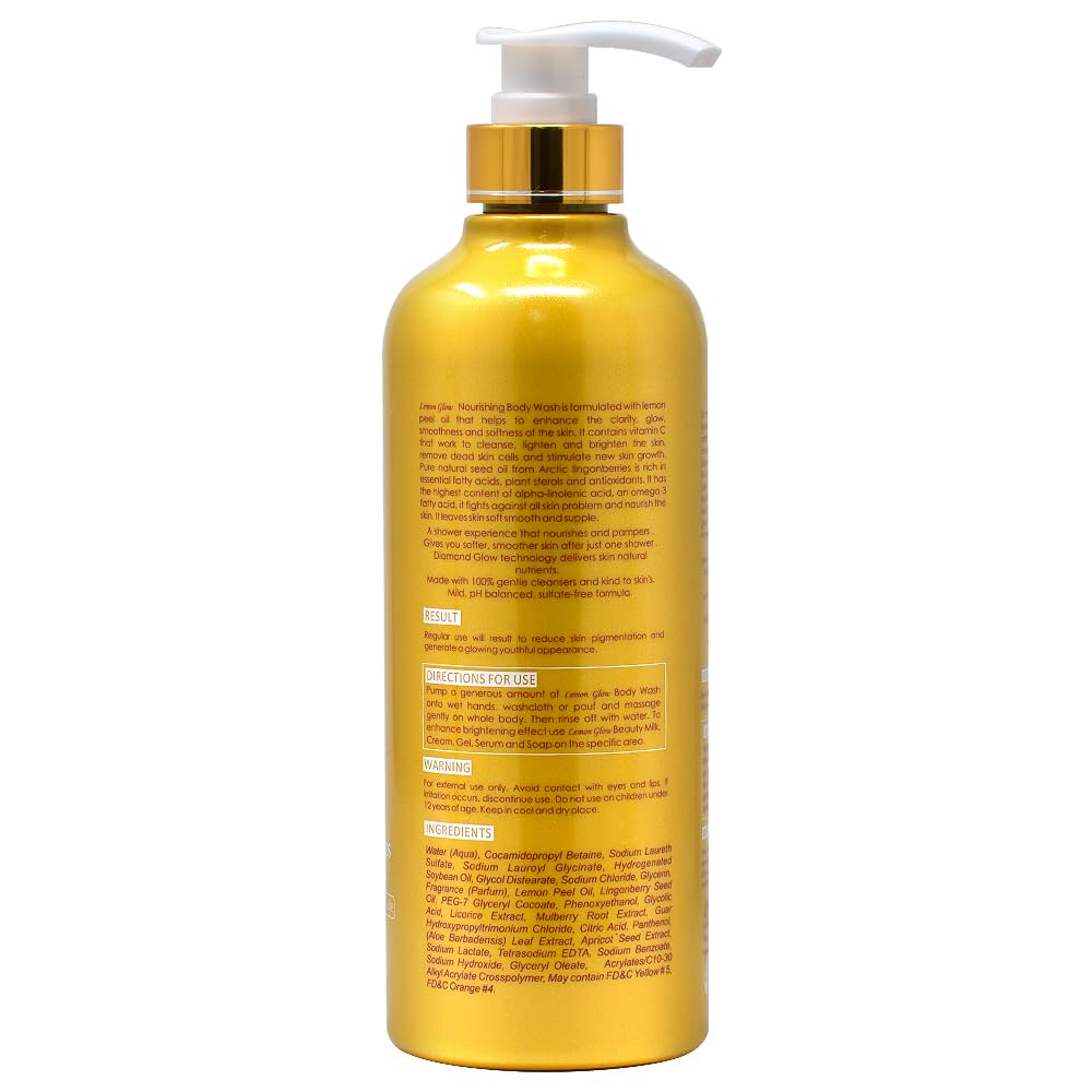 Lemon Glow Body Wash 27oz