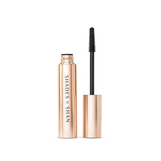 Shades By Shan - The Mascara - For long and voluminizing lashes for Women - No Clump and Lash-Loving Formula that promots Lash growth - black, 1 x 0.43 fl. oz.