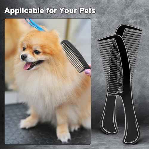 HOFASON 100 Pcs Bulk Hair Combs Individually Wrapped for Women, Kids, Men Beard, Professional Wide Tooth Comb for Hair Styling, Travel, Homeless, Hotel, Shelter, Nursing Home and Church (Black)