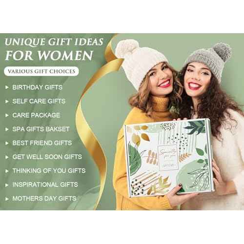 Self Care Gifts for Women Get Well Soon Gifts Basket, Birthday Gifts for Women Care Package Relaxing Spa Gifts Thinking of You Gifts w/ Blanket, Unique Christmas Gifts for Mom Her Friend Sister Wife