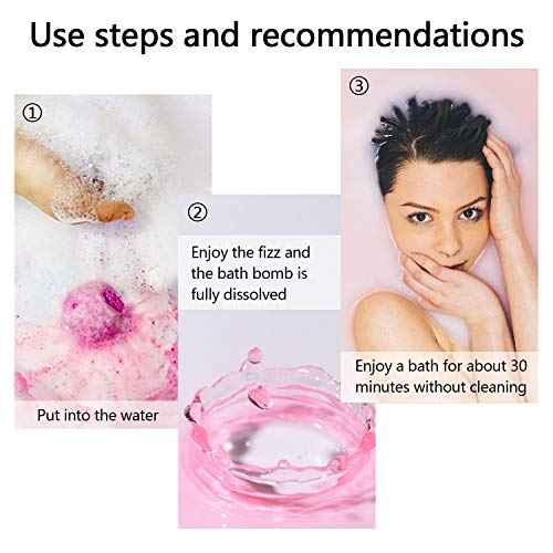 Bath Bombs Gift Set, 50 Handmade Bulk Bath Bombs for Kids, Women, Men, Wonderful Fizz Effect Bath Gift for Valentine's Day, Christmas & Any Anniversaries