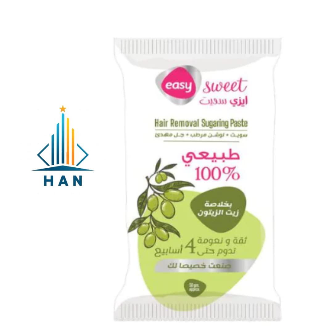 Natural Hair Removal Wax - Sugaring Paste for All Body Parts | 12 Packs x 50g (Total 21.1 oz)