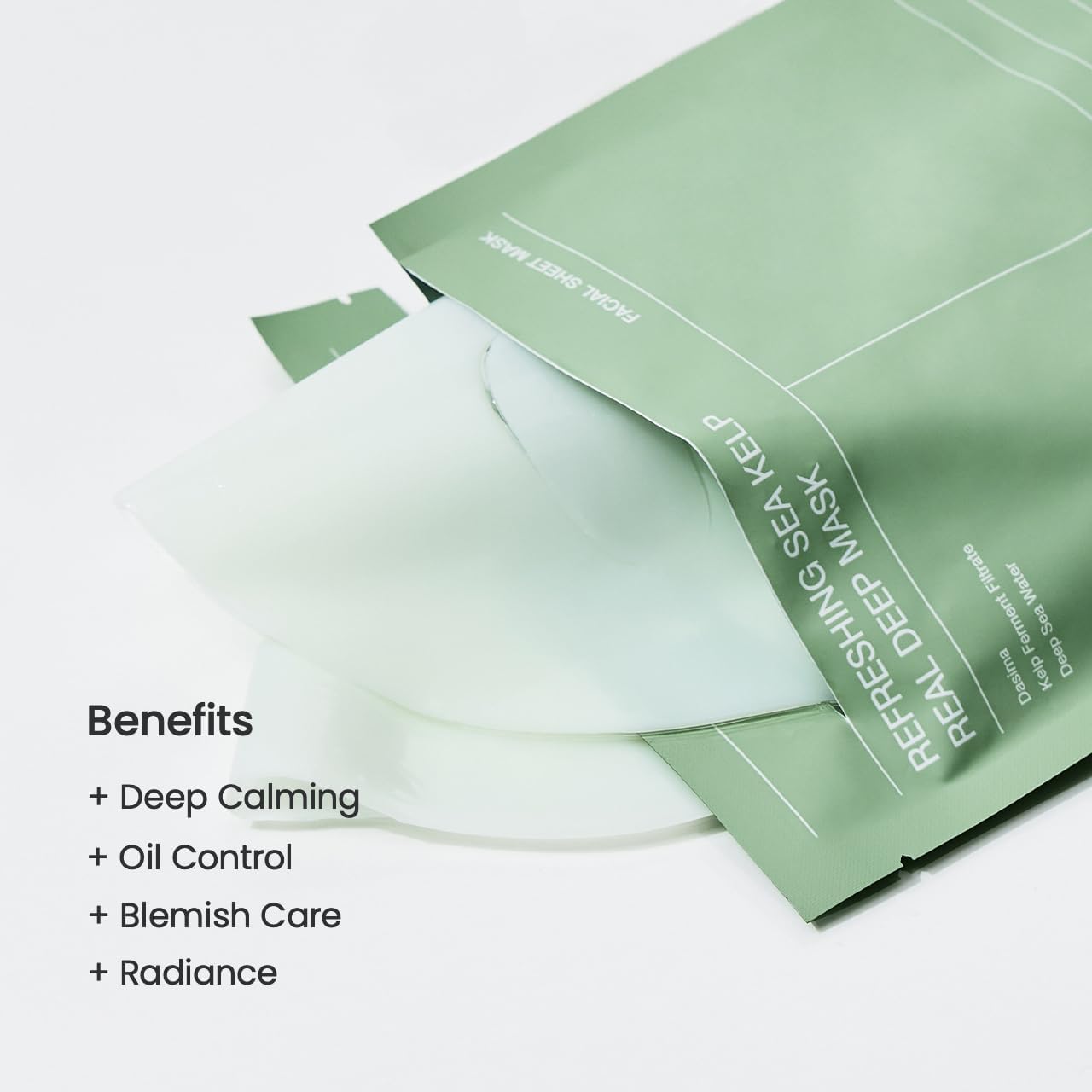 BIODANCE Clear Glow Mask Duo: Bio Collagen & Sea Kelp Real Deep Mask, Gel Face Mask Set for Glass Skin, Pluming, Calming, Korean Skincare Set, Korean Skin Care, Facial Mask Set