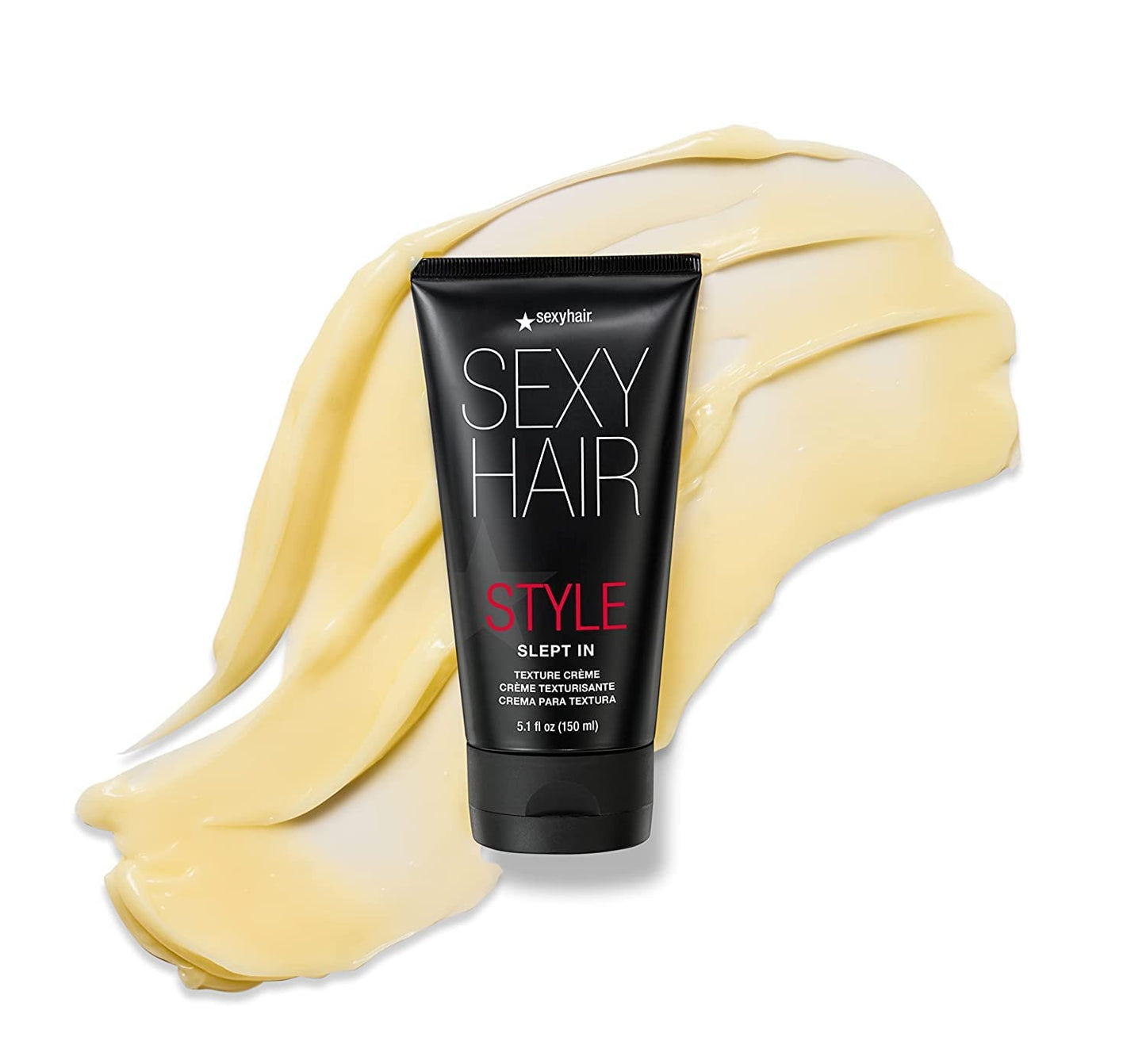 SexyHair Hard Up & Slept In - Hard Holding Gel & Texture Crème Bundle, 5.1 oz