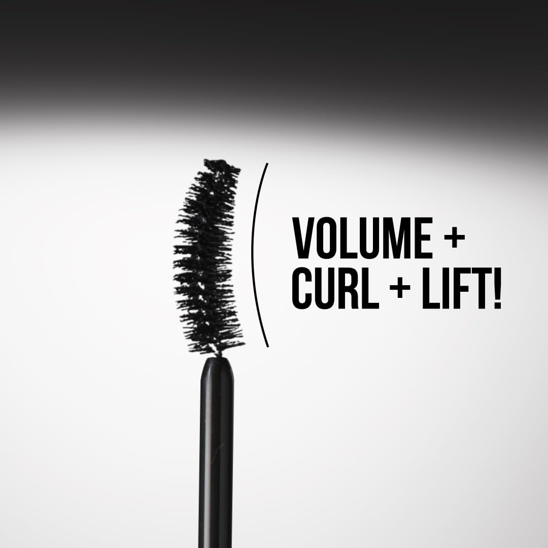 Charlotte Tilbury Exagger-Eyes Instant Volume Mascara Makeup – Volumizing, Lengthening, No‑Clump Mascara with 28‑Hour Smudge‑Proof & Flake‑Proof Wear – All Day Wear Formula