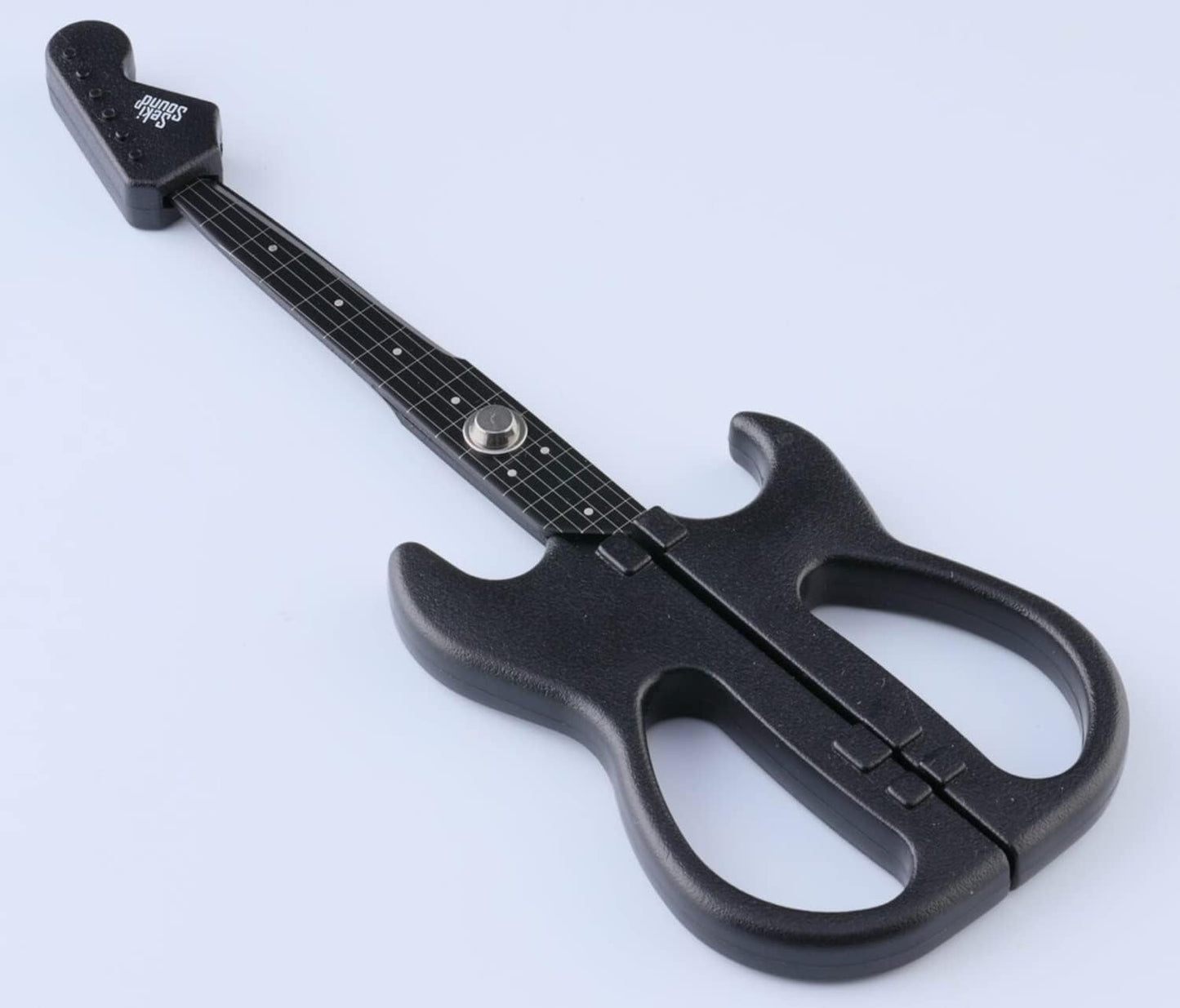 Nikken Cutlery Guitar Scissors - SekiSound Black Hobby Tool | Includes Stand & Gift Box