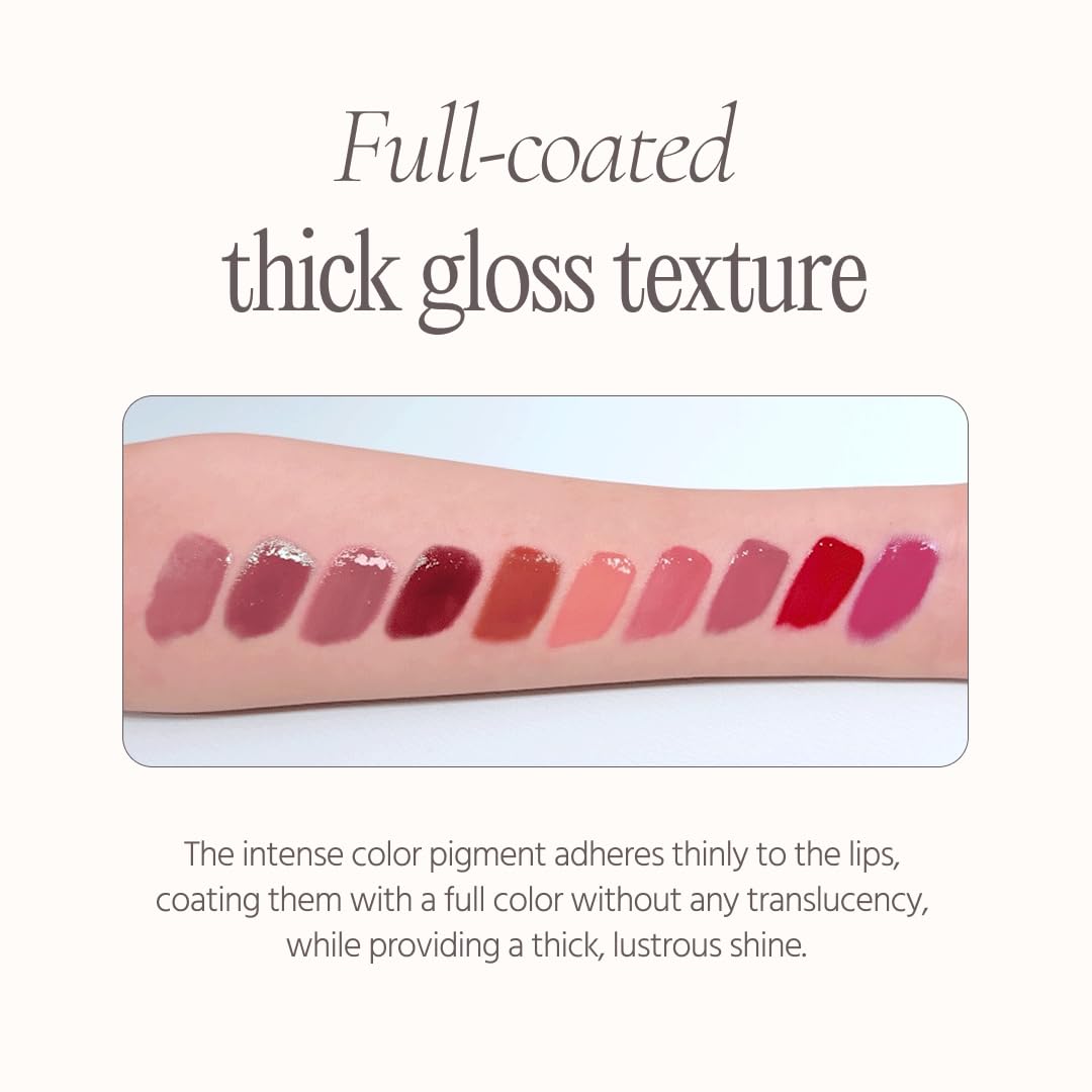 DINTO (Peter & Wendy Collection Deep-Kissed Plumping Lip Enamel - Glitter Lip Gloss, High Shine, Cooling Plumping, Long-Lasting, Vegan & Cruelty-Free (152 Clock Tower, 4ml)