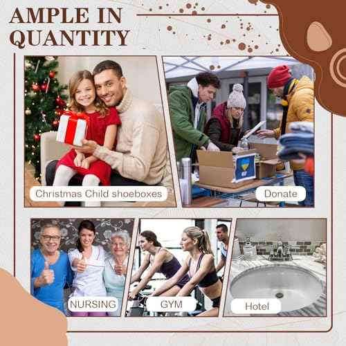 24 Pcs Hair Brush Combs Set Bulk Hairbrushes for Homeless Individually Wrapped Combs for Women Hotel Travel Nursing Charity Christmas(Black)