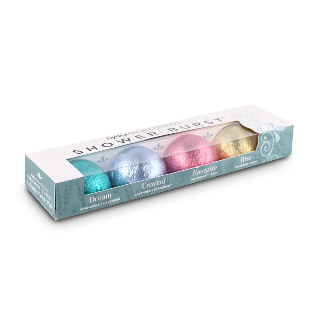 hydraAromatherapy Lifestyle Shower Burst Pack