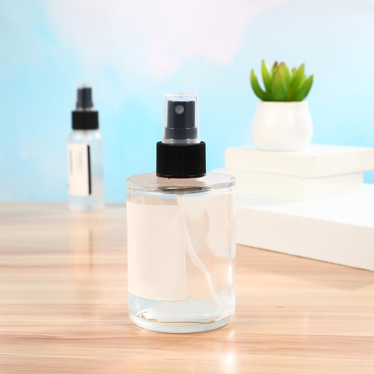 ARTIBETTER 40Pcs Spray Bottle Replacement Pump Oils Spray Tops for Fine Mist Sprayer Cosmetic SprayBottle Fits 20/410 Screw Neck(Diameter/Circumference)
