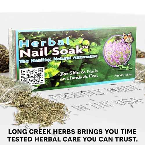 Nail Soak - 100% Natural Hand and Foot Soak for Ugly Nails and Dry Skin - Herbal Eucalyptus Peppermint Blend