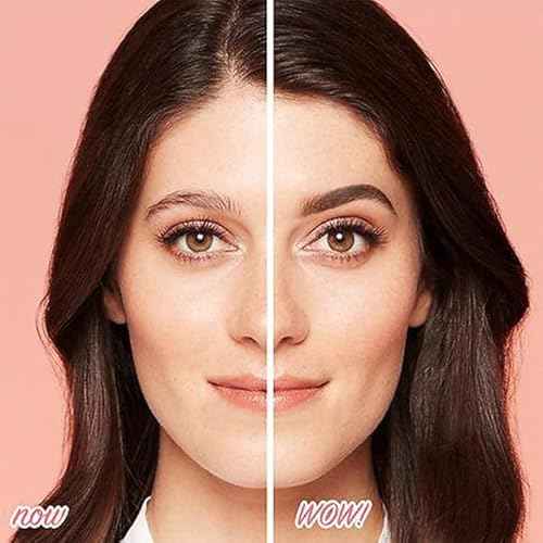 Eyebrow Stencils, Eyebrow Stamp Perfect Eyebrows Brow Stamp Waterproof, Eye Brow Stencil Kits Eyebrow Kit for Women With 10PCS Eyebrow Shaping Kit Smudge-proof & Long-Lasting, Soft Brown