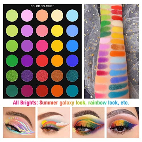 UCANBE Pretty All Set Eyeshadow Palette Pro 86 Colors Makeup Kit Matte Shimmer Eye Shadow Highlighters Contour Blush Powder All In One Makeup Pallet Holiday Christmas Valentine's Gift Set