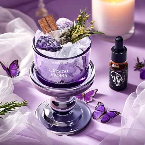 Golray Lavender Gifts for Women Friendship Gift Basket, Purple Dream Healing Fireless Aromatherapy/Thermos Set, 30th 40th 50th Women Self Care Spa Birthday Christmas Gifts for Her Sister Mom