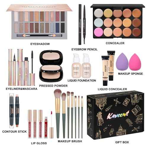 Makeup Kit for Teens Girls Makeup Kit for Women Full Kit Makeup Set for Teenagers Eyeshadow Palette Makeup Gift Set for Teen Girls Women