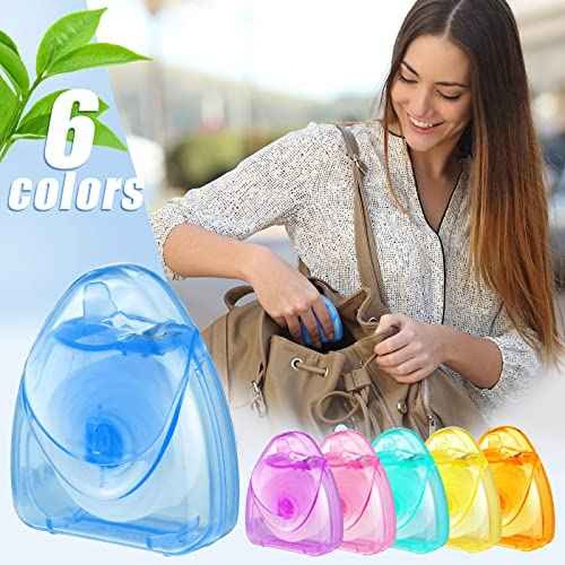 Patelai 200 Boxes Dental Floss Bulk Each 54 Yards/50 M Mint Waxed Mini Travel Size Tooth Floss Picks Pack Individually Wrapped for Adults Homeless Teeth and Gum Protection