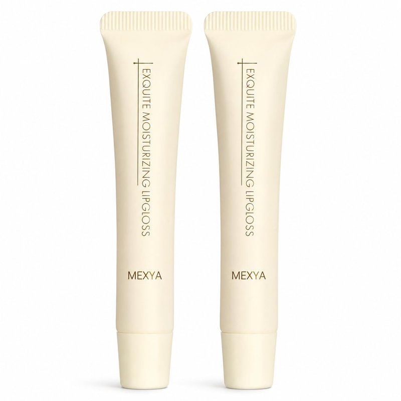 MEXYA Overnight Lip Mask for Dry Lips, Hydrating Lip Treatment with Jojoba, Meadowfoam and Vitamin E, Fragrance-Free Vegan Lip Balm, 2 x 0.3 oz